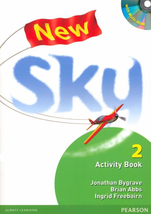 New Sky 2 Activity Book + Multi-ROM / Рабочая тетрадь + Multi-ROM