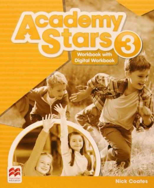 Academy Stars 3 Workbook with Digital Workbook   Рабочая тетрадь с онлайн тетрадью