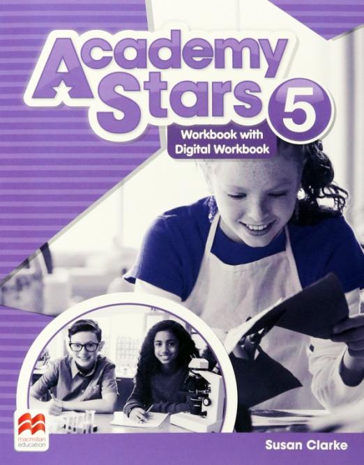 Academy Stars 5 Workbook with Digital Workbook   Рабочая тетрадь с онлайн тетрадью