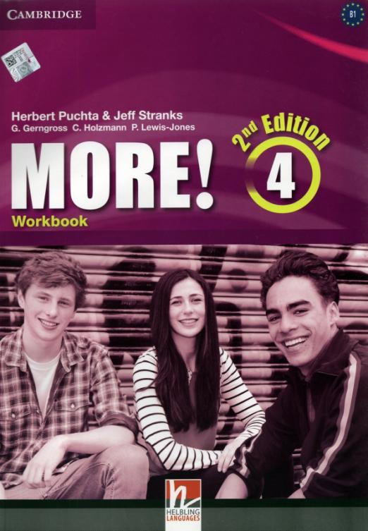 More! 2nd Edition 4 Workbook  Рабочая тетрадь