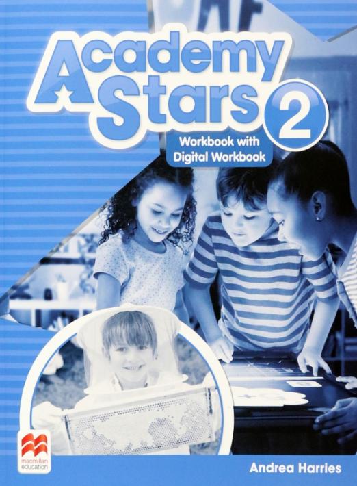 Academy Stars 2 Workbook with Digital Workbook   Рабочая тетрадь с онлайн тетрадью