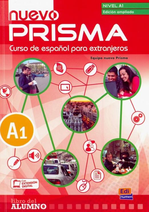 Nuevo Prisma A1 (Edicion Ampiliada) Libro Del Alumno +CD / Учебник (расширенная версия) + CD