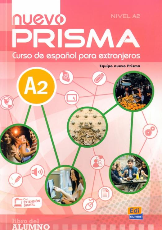 Nuevo Prisma A2 Libro del alumno / Учебник