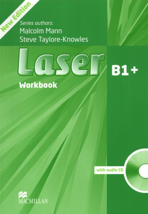 Laser (Third Edition) B1+ Workbook without key +CD / Рабочая тетрадь без ответов + CD