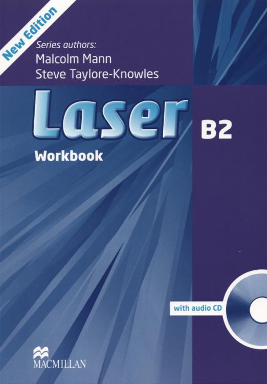 Laser (Third Edition) B2 Workbook without key +CD / Рабочая тетрадь без ответов + CD