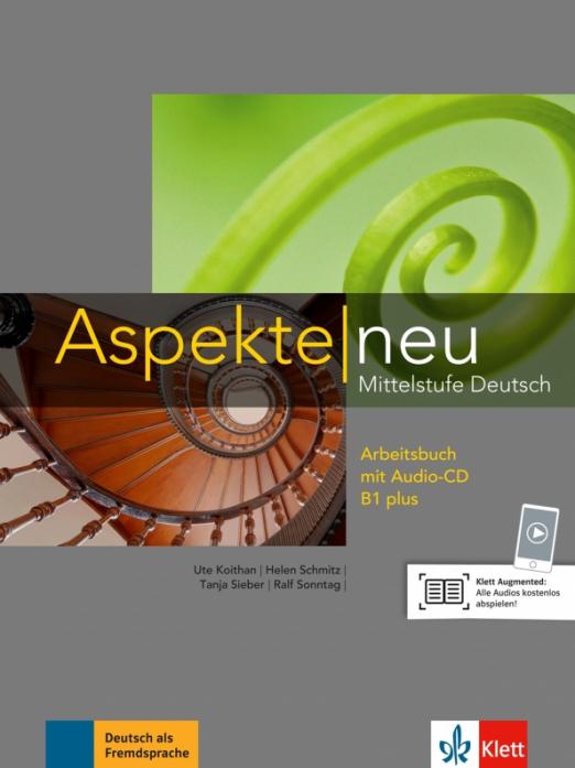 Aspekte NEU B1 plus  Arbeitsbuch + CD / Рабочая тетрадь + CD