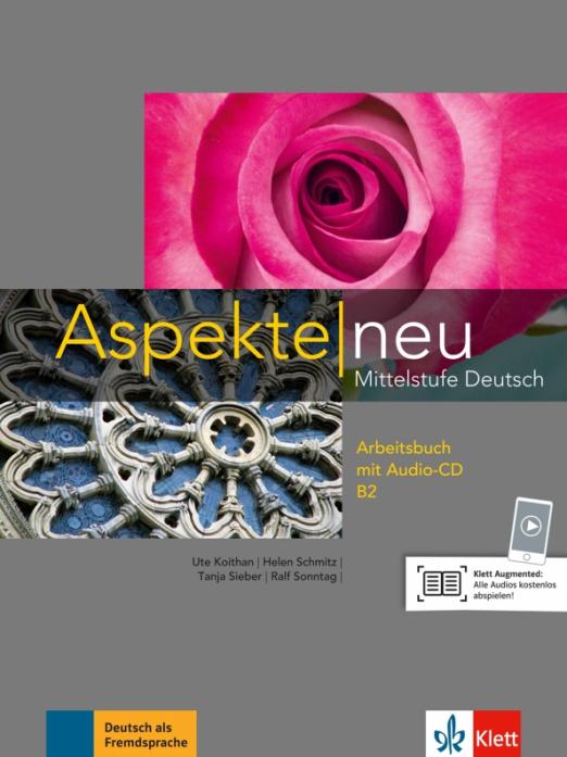 Aspekte neu B2 Arbeitsbuch + CD / Рабочая тетрадь + CD