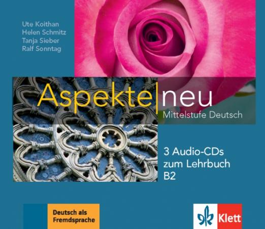 Aspekte neu B2 3 Audio-CDs zum Lehrbuch / 3 аудио-CD к учебнику