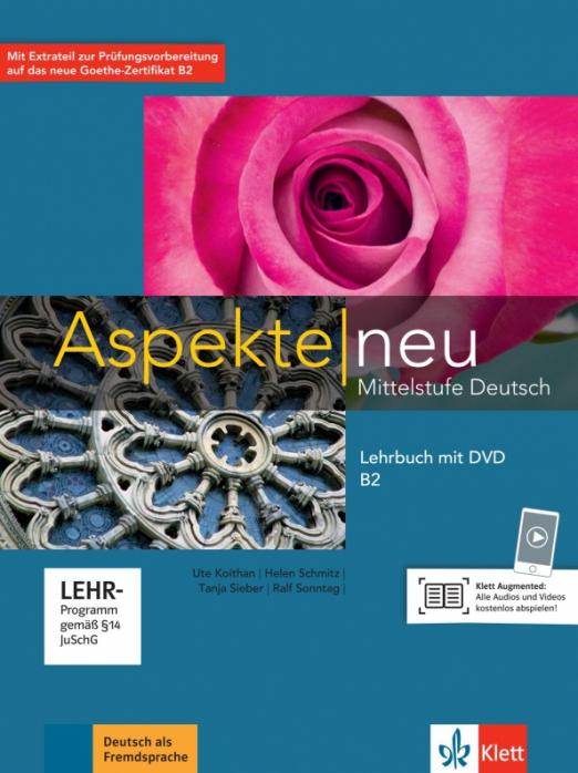 Aspekte neu B2 Lehrbuch mit DVD / Учебник + DVD
