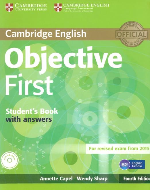 Objective First. Student's Book with Answers with CD / Учебник с ответами + CD