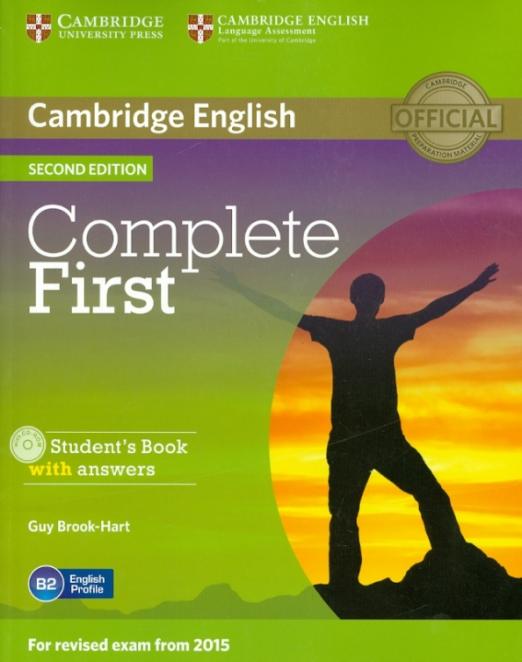 Complete First (Second Edition) Student's Book + answers + CD / Учебник с ответами + CD