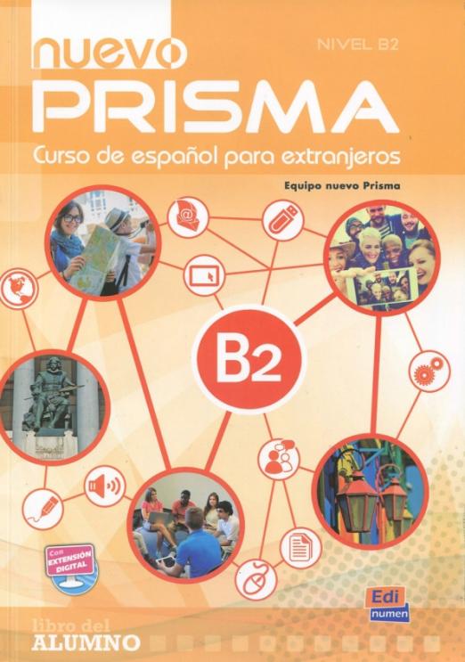 Nuevo Prisma B. Libro del alumno + CD / Учебник + аудиодиск