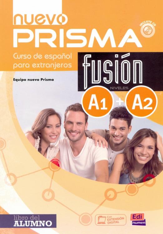 Nuevo Prisma Fusion A1+A2 Libro del alumno / Учебник