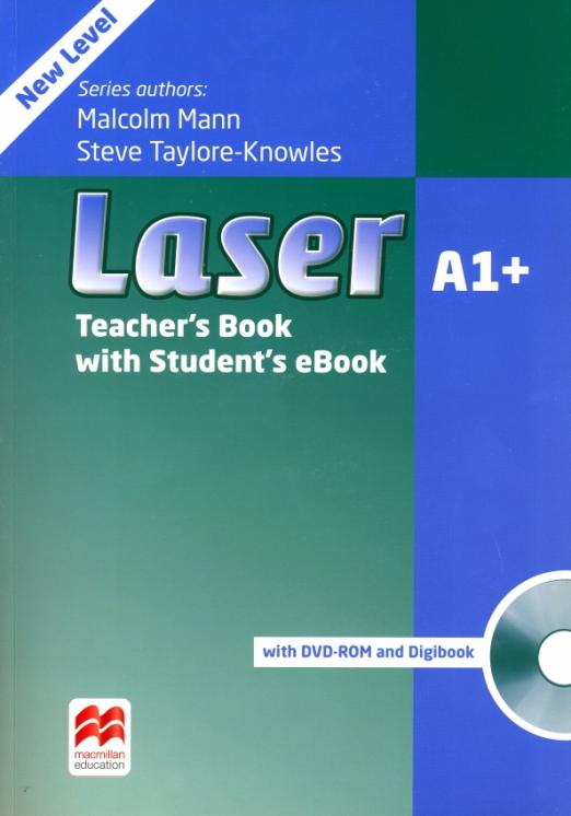 Laser  Third Edition A1+ Teacher's Book with СD eBook  DVD  Книга для учителя с электронной версией учебника  DVD