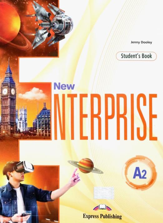 New Enterprise A2 Student's Book + digibook app / Учебник + ссылка на электронное приложение