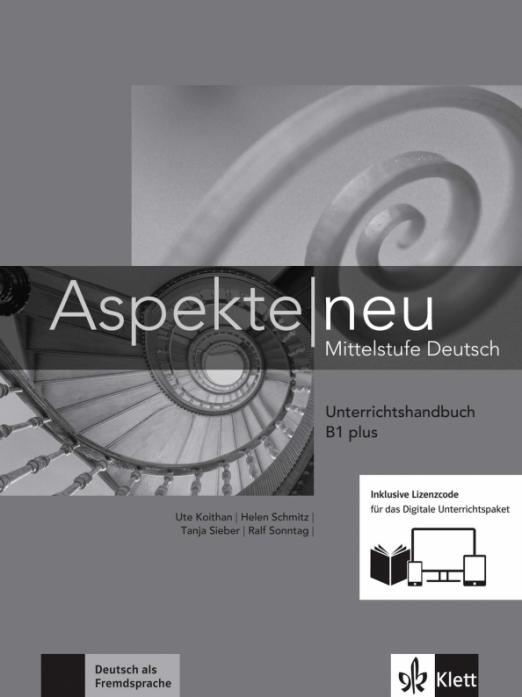 Aspekte neu B1 plus Unterrichtshandbuch + Lizenzcode / Книга для учителя + онлайн-код