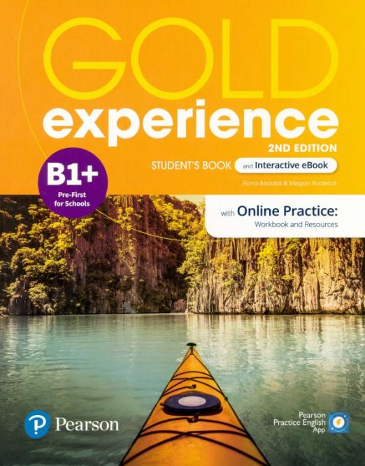 Gold Experience (2nd Edition) B1+ Student's Book + eBook + Online Practice / Учебник + электронная версия + онлайн-код