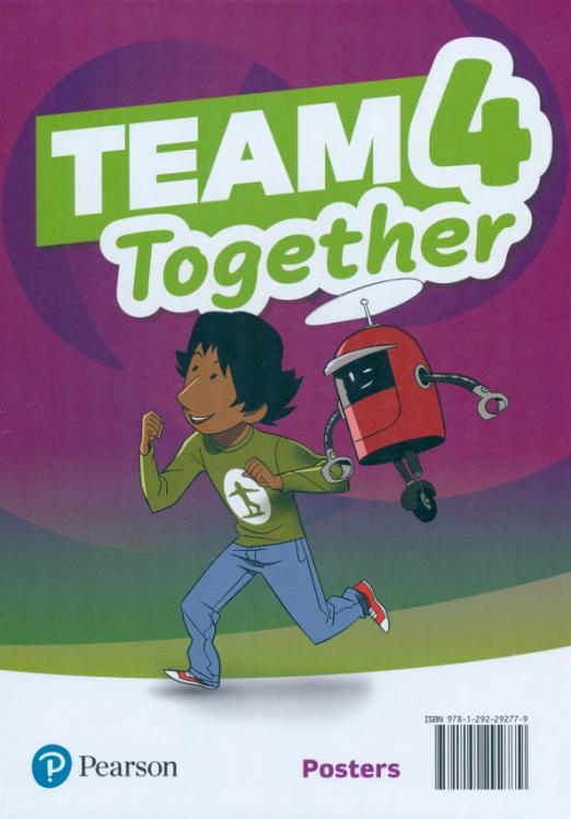 Team Together 4 Posters / Набор постеров
