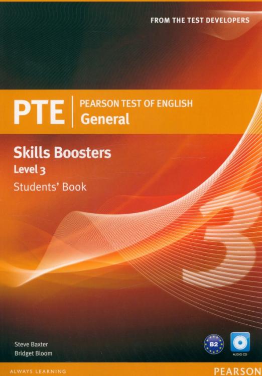 PTE General Skills Boosters 3 Student's Book +2CD / Учебник