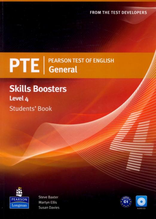 PTE General Skills Boosters 4 Student's Book + CD / Учебник