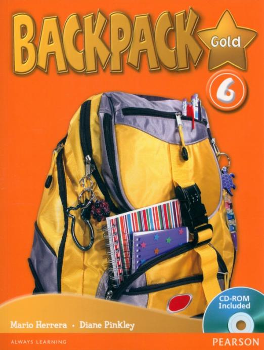 Backpack Gold 6 Student's Book + CD-ROM / Учебник + CD