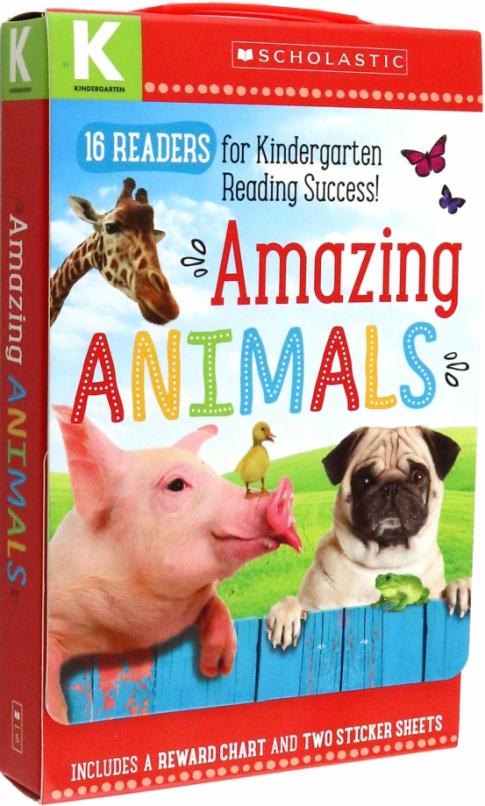 Amazing Animals. Kindergarten A-D. 16 readers Box Set