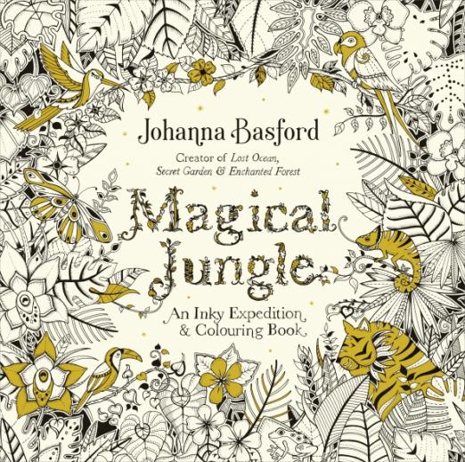 Magical Jungle. An Inky Expedition and Colouring Book