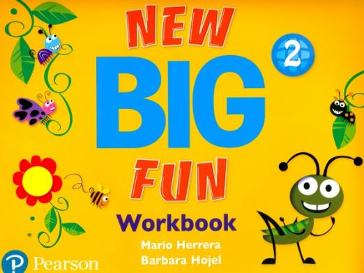 New Big Fun 2 Workbook + Audio CD / Рабочая тетрадь + CD