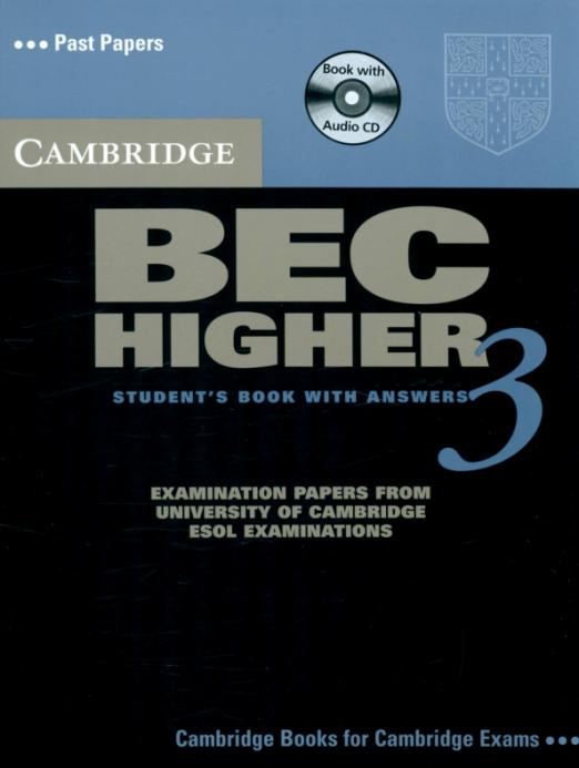 Cambridge BEC Higher 3. Student's Book with answers whith Audio CD / Учебник с ответами + CD
