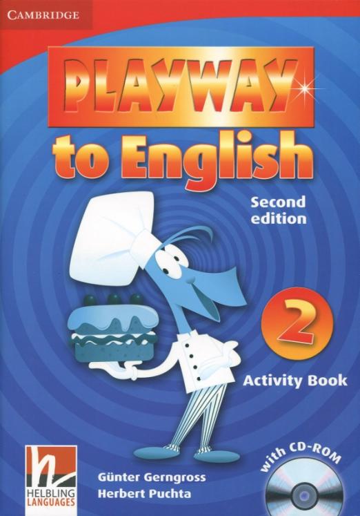 Playway to English 2 Activity Book + CD / Рабочая тетрадь