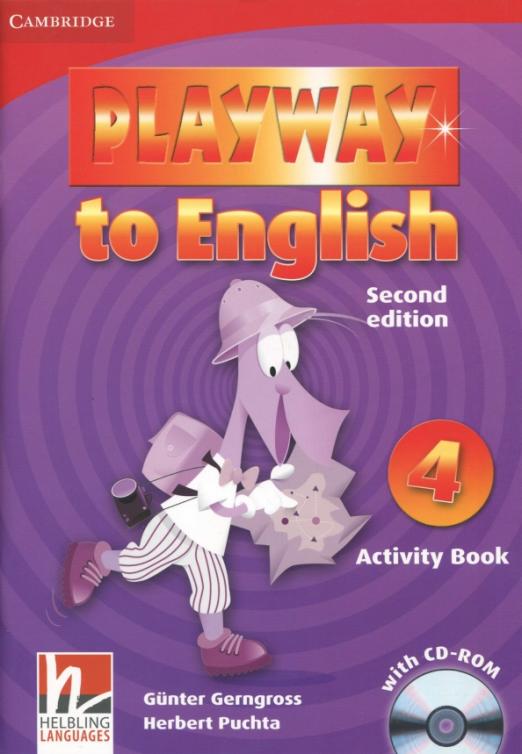 Playway to English 4 Activity Book + CD / Рабочая тетрадь