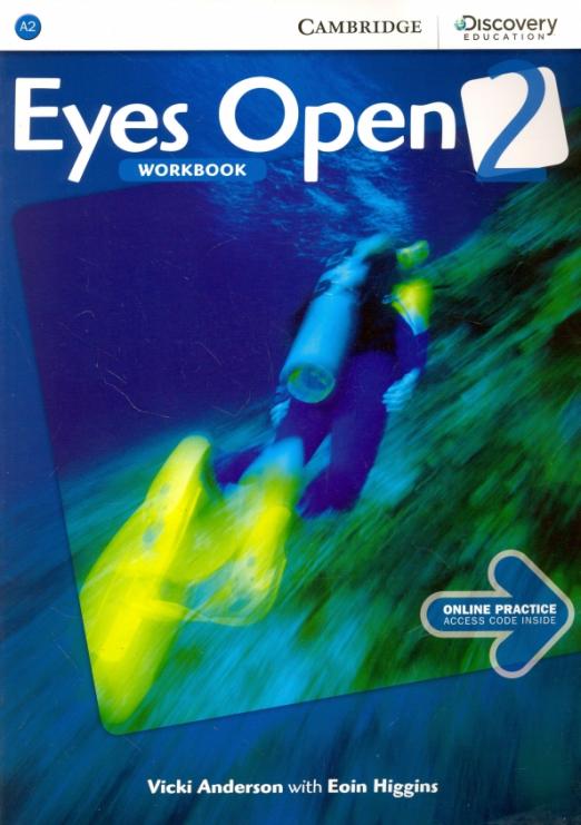 Eyes Open 2 Workbook + Online Practice / Рабочая тетрадь + онлайн-код