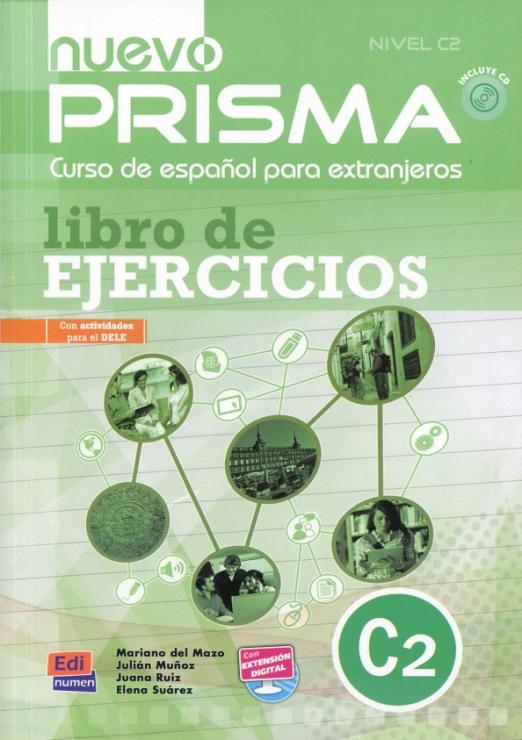 Nuevo Prisma C2 Libro de ejercicios + CD / Рабочая тетрадь + CD
