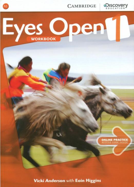 Eyes Open 1 Workbook + Online Practice / Рабочая тетрадь + онлайн-код