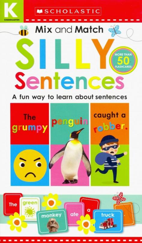 Kindergarten Mix & Match Silly Sentences board book