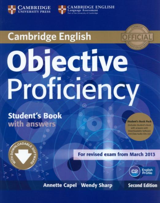 Objective Proficiency Student's Book Pack / Учебник + ответы + аудиодиски