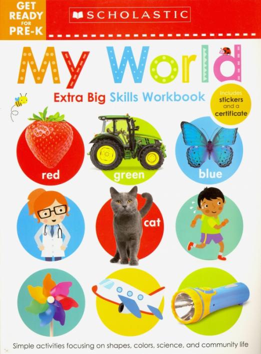 Get Ready for Pre-K Extra Big Skills Workbook My World