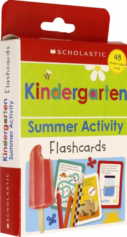 Kindergarten Summer Activity Flashcards / Карточки со словами