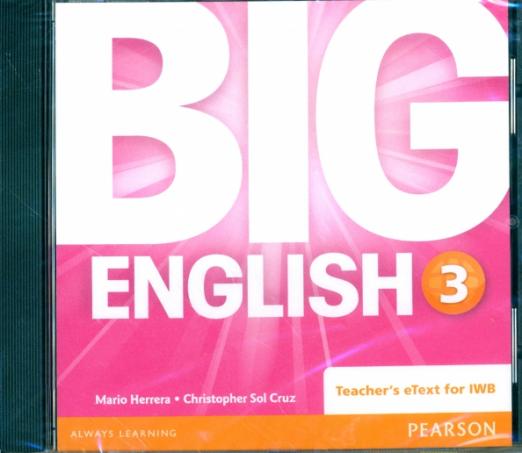 Big English 3 Teacher's eText for IWB CDRom  Диск с материалами для учителя