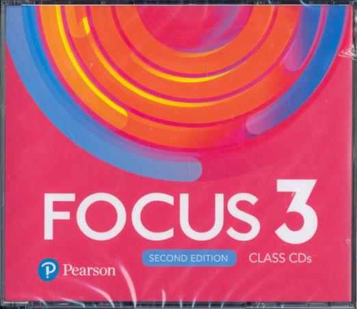 Focus Second Edition 3 Class CDs Аудиодиски