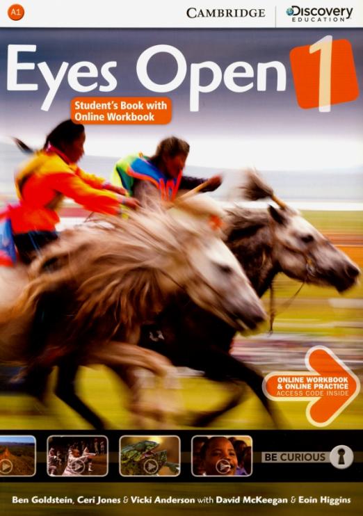Eyes Open 1 Student's Book + Online Workbook + Online Practice / Учебник + онлайн тетрадь