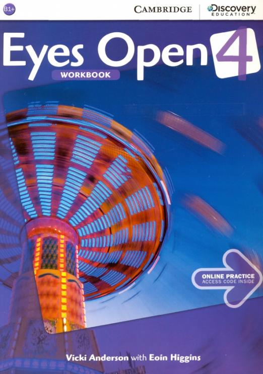 Eyes Open 4 Workbook + Online Practice / Рабочая тетрадь + онлайн-код