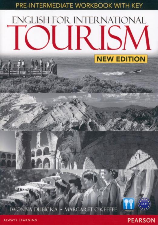 English for International Tourism Pre-Intermediate (New Edition) Workbook + key + CD / Рабочая тетрадь с ответами