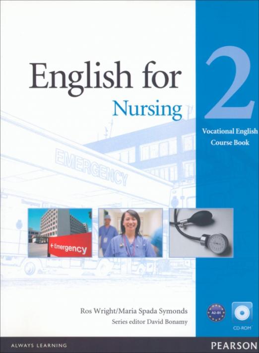 English for Nursing 2 Course Book + CD-ROM / Учебник + CD