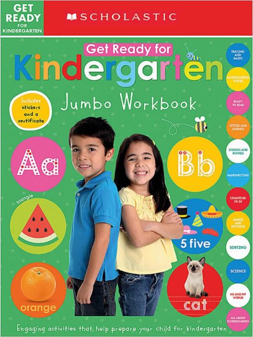 Get Ready for Kindergarten Jumbo Workbook / Рабочая тетрадь