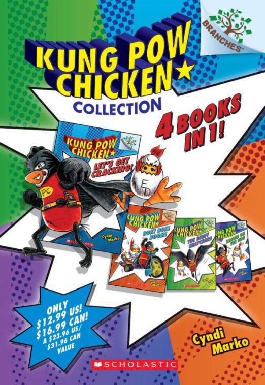 Kung Pow Chicken Collection. 4 Books in 1