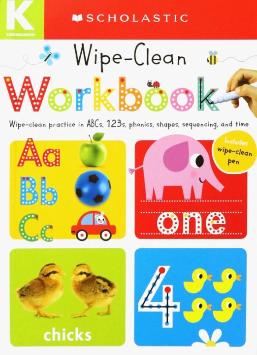 Kindergarten Wipe Clean Workbooks / Рабочие тетради