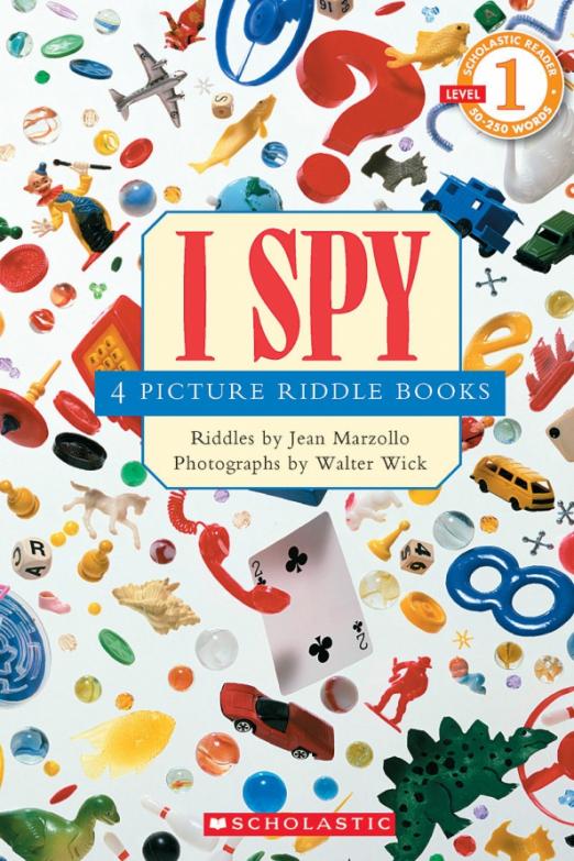 I Spy. 4 Picture Riddle Books. Level 1