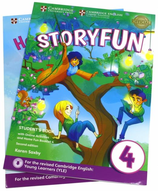 Storyfun (2nd Edition) 4 Student's Book + Online Activities & Home Fun Booklet / Учебник