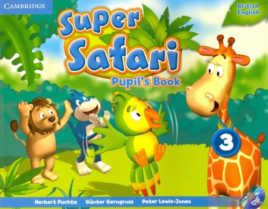 Super Safari 3 Pupil`s Book +DVD-R / Учебник + DVD